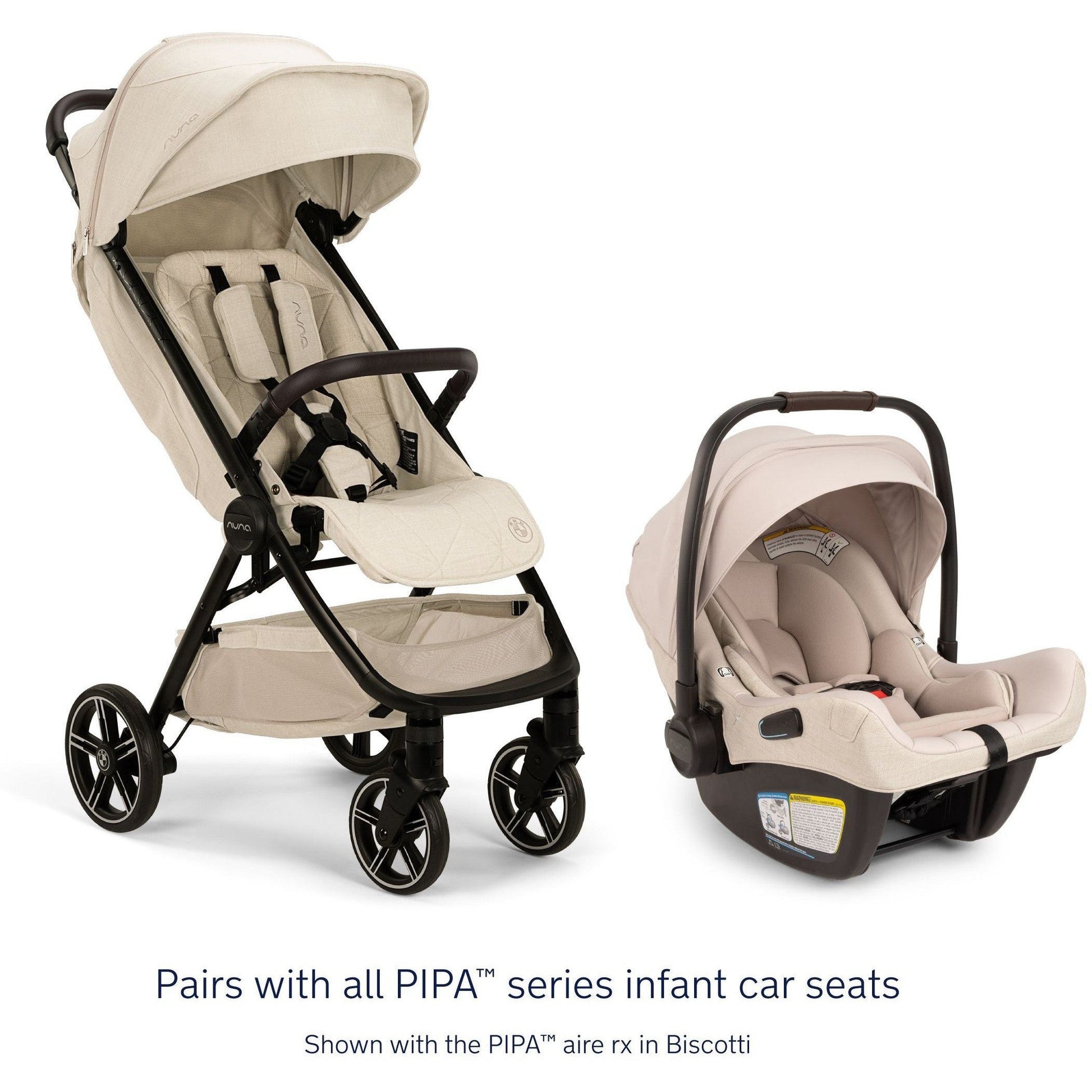 Nuna Strollers - Single Mica Nuna x BMW TRVL LX Stroller + Carry Bag