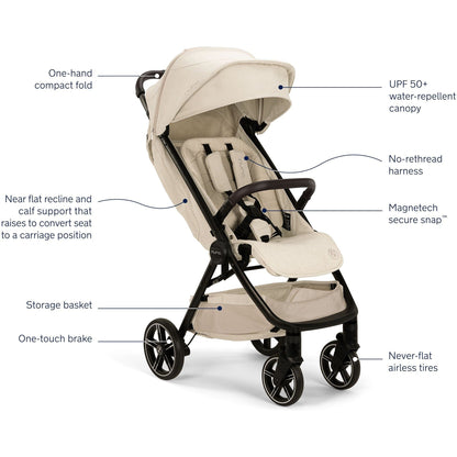 Nuna Strollers - Single Mica Nuna x BMW TRVL LX Stroller + Carry Bag