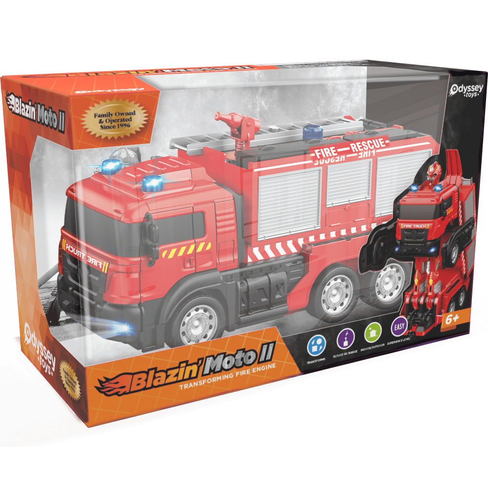 Odyssey Toys Blazin'Moto 2 Fire Engine