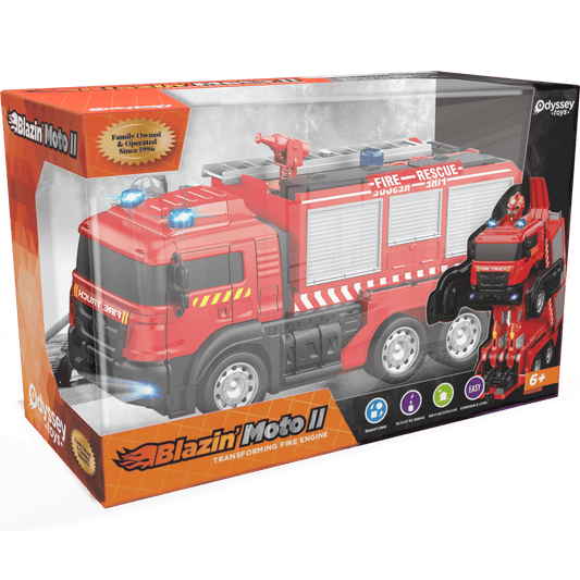 Odyssey Toys Blazin'Moto 2 Fire Engine