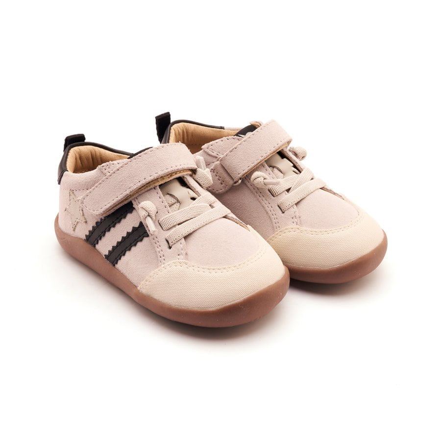 Old Soles Boys WOS Ground Sneaker - Sporco Suede/Gris/Black