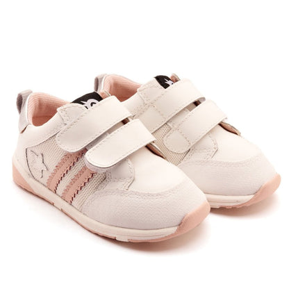 Old Soles Girls Marvel Squad Shoe - Snow/Powder Pink/Silver