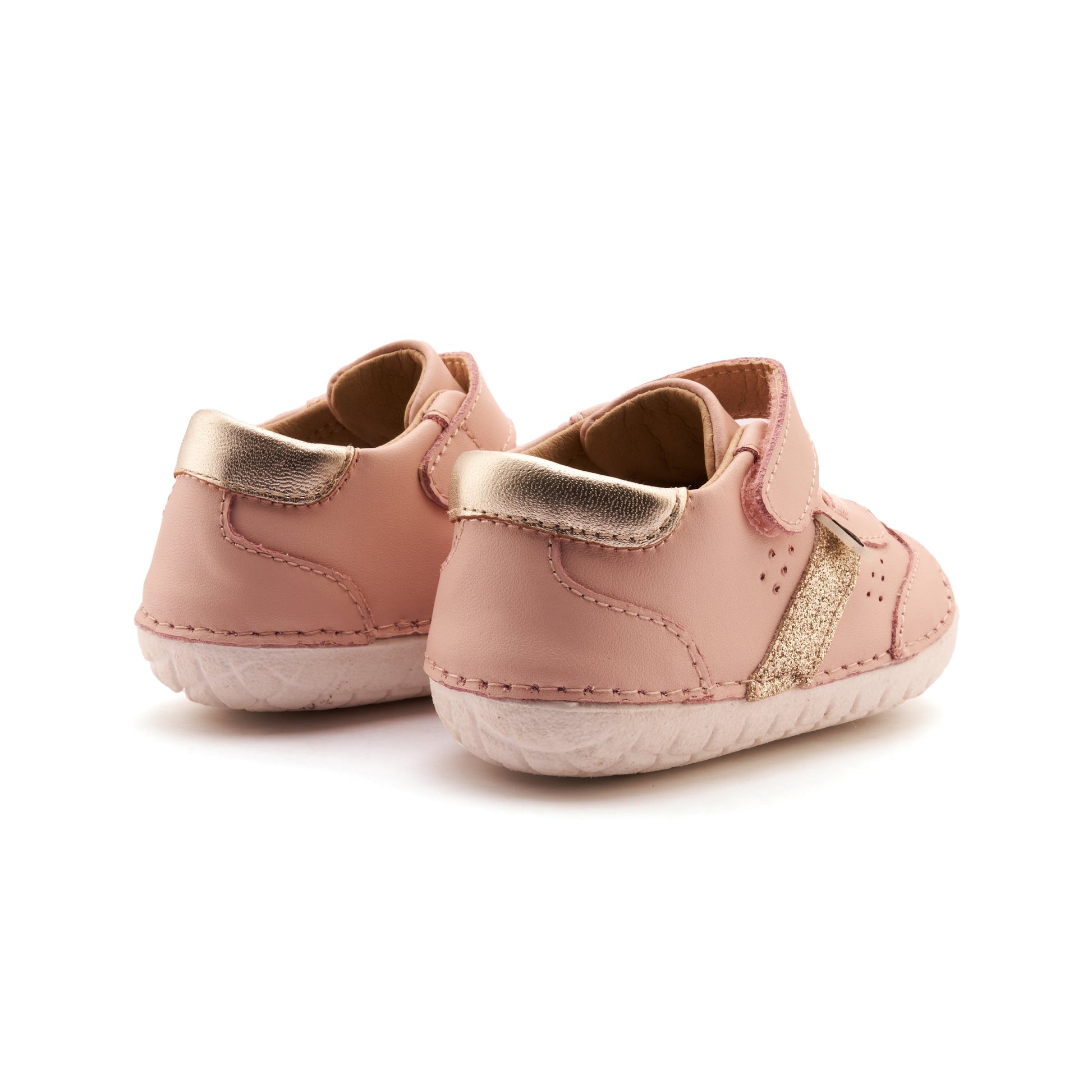 Old Soles Old Soles Roady Pave Shoe-Powder Pink/Glam Gold/Gold