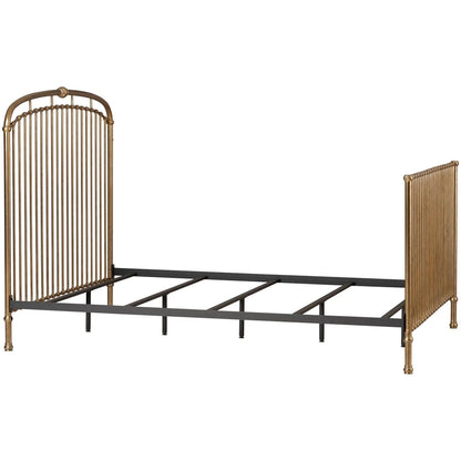Westwood Metal Convertible Olivia 4-In-1 Crib- Vintage Gold