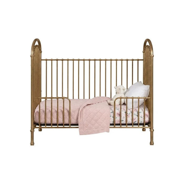 Westwood Olivia Metal Classic 3-In-1 Crib- Vintage Gold