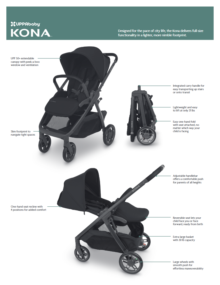 UPPAbaby Kona Stroller