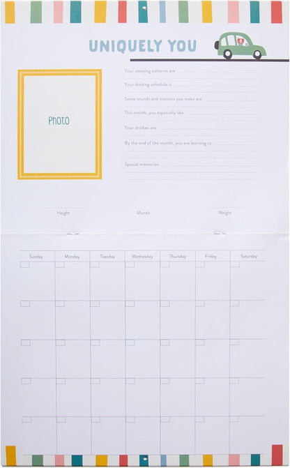 Always On the Go! Baby's First Year Keepsake Calendar