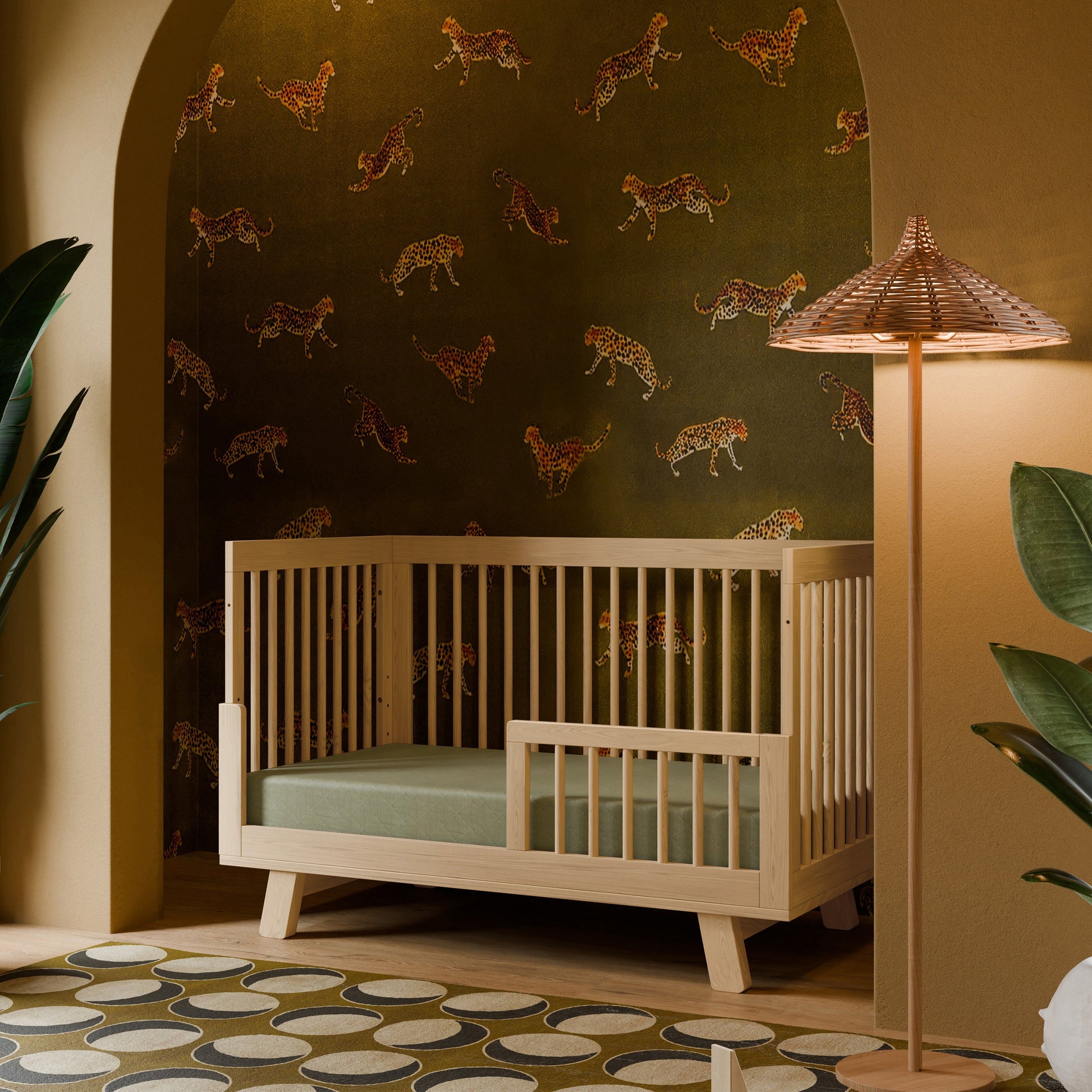 Babyletto Hudson 3-in-1 Convertible Crib with Toddler Bed Conversion Kit