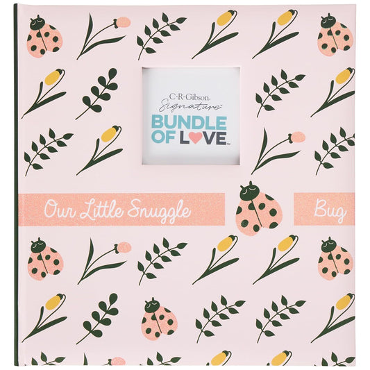 CR Gibson Baby Books Our Little Snuggle Bug Memory Book