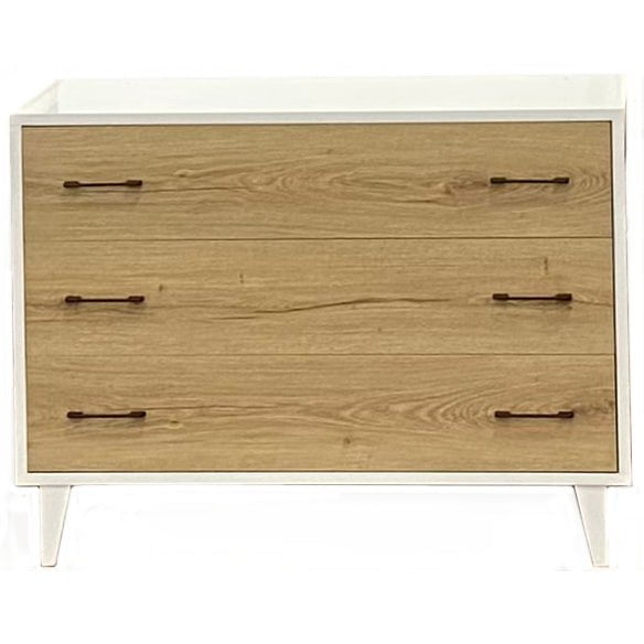 Pali Design, Inc. Dressers White/Vintage Natural Pali Firenze 3-Drawer Dresser