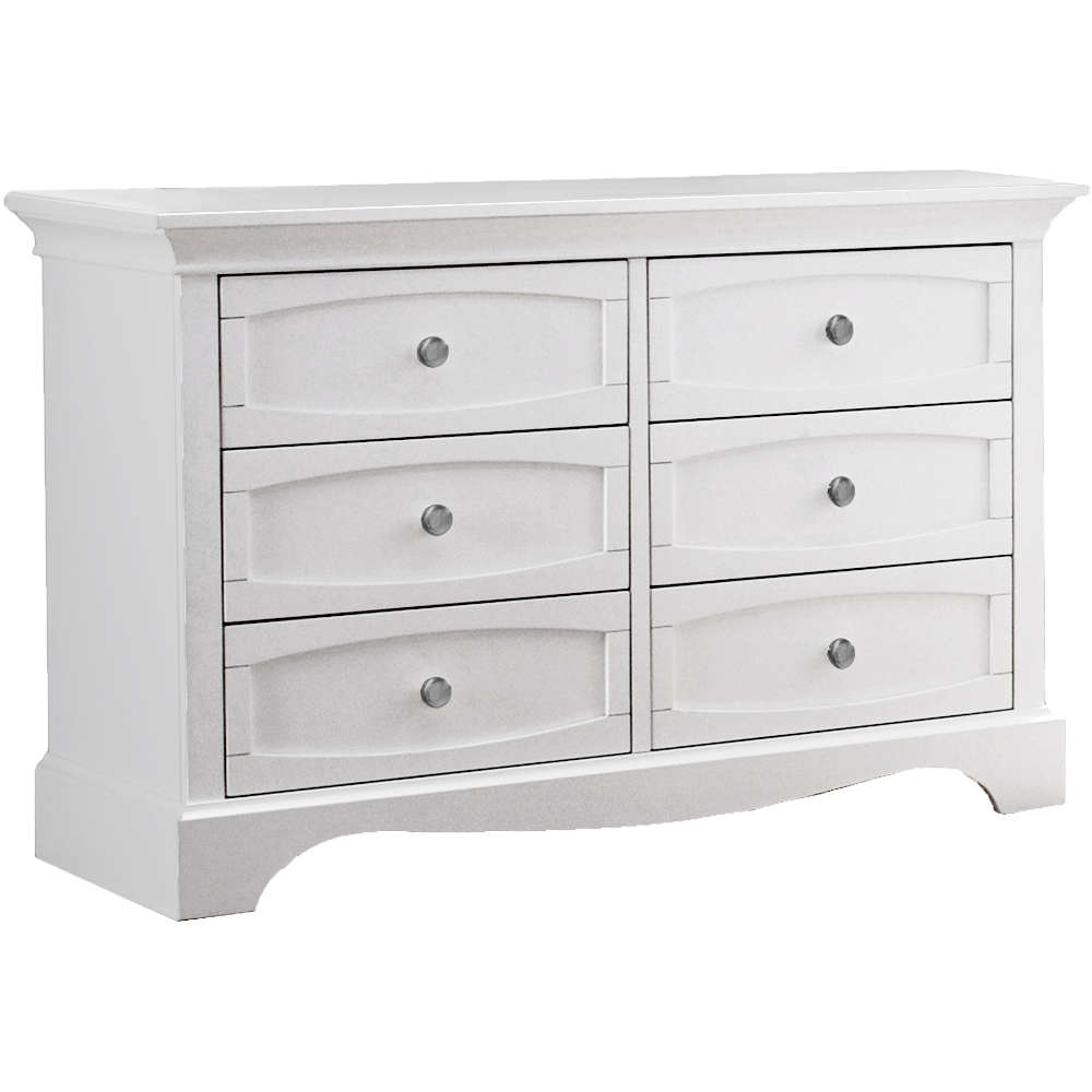 Pali Design, Inc. Dressers Vintage White Pali Ragusa Double Dresser