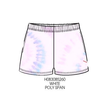 Paper Flower Girls Shorts Tie-dye / Small Paper Flower Girls Faux Tie-Dye Shorts