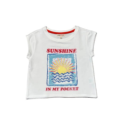 Paper Flower Girls Shirts White / Small Paper Flower Girls Sunshine in My Pocket T-Shirt