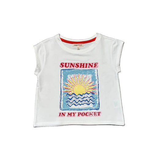 Paper Flower Girls Shirts White / Small Paper Flower Girls Sunshine in My Pocket T-Shirt