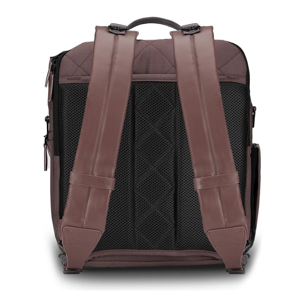 Paperclip Willow Diaper Bag Baked Oak