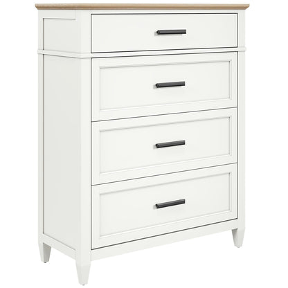 Parker House Dressers Linen / Warm Oak Parker House Artisan 4-Drawer Chest