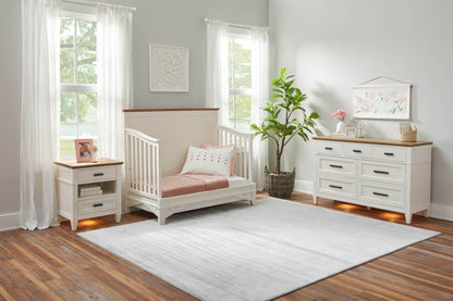 Parker House Dressers Linen / Warm Oak Parker House Artisan 7-Drawer Dresser with Lights