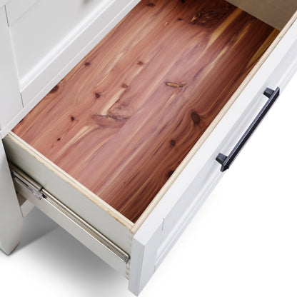 Parker House Dressers Linen / Warm Oak Parker House Artisan 7-Drawer Dresser with Lights