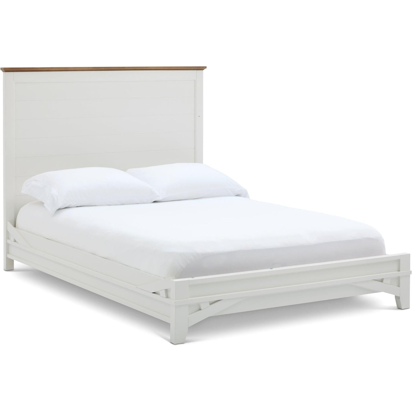 Parker House Furniture Linen / Warm Oak Parker House Artisan Full Bed Platform Bed Conversion Kit