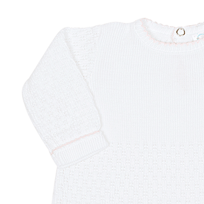 Paty, Inc General Paty, Inc Long Sleeve Romper Pink