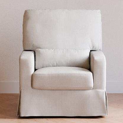 Namesake Crawford Pillowback Comfort Swivel Glider