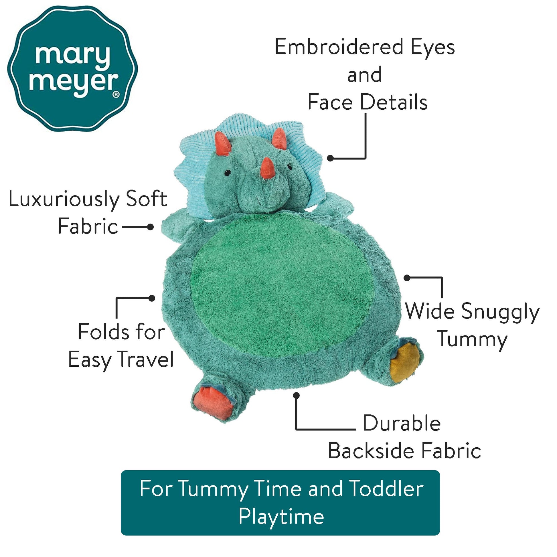 Mary Meyer Pebblesaurus Baby Mat