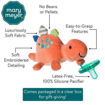 Mary Meyer Pacifiers and Teethers Mary Meyer Pebblesaurus WubbaNub Pacifier