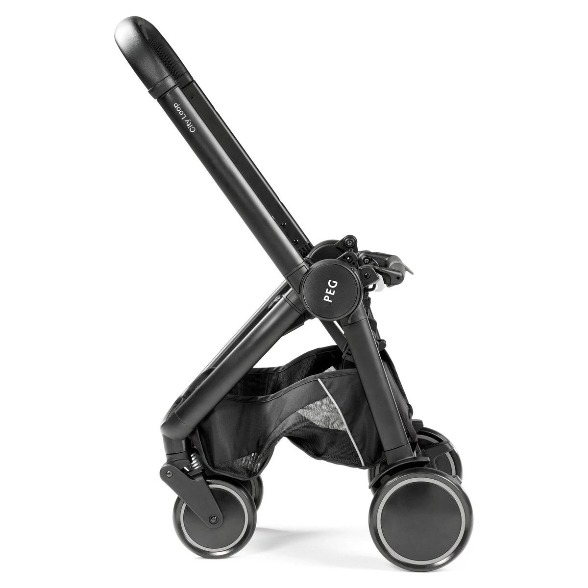 PEG Strollers - Single Black PEG City Loop Chassis
