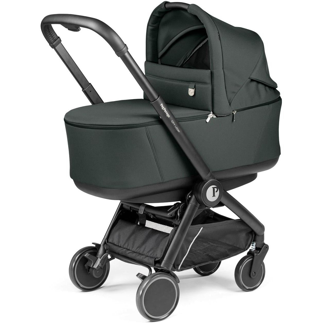 Peg Perego City Loop Pop Up Bassinet + Stand