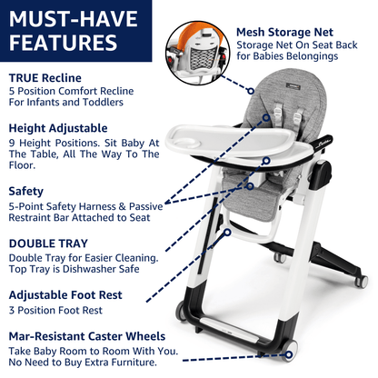 Peg Perego High Chairs Peg Perego Siesta High Chair