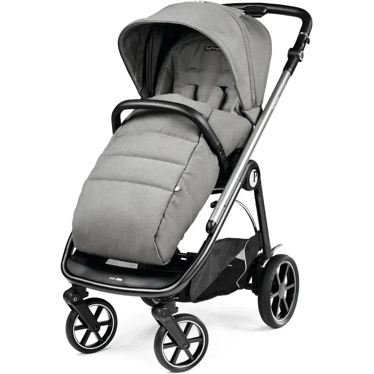 Peg Perego Strollers - Single Mercury Peg Perego Veloce All-Terrain Stroller with Foot Muff