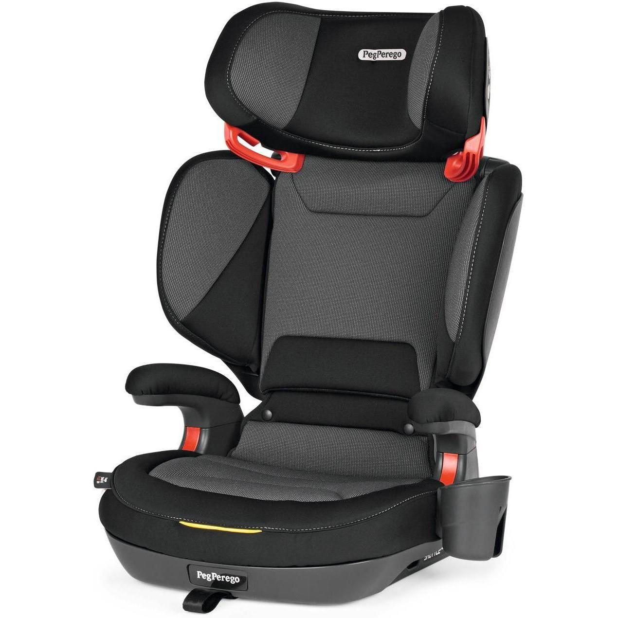 Peg Perego Car Seats - Booster Crystal Black Peg Perego Viaggio Shuttle Plus 120 Booster Car Set
