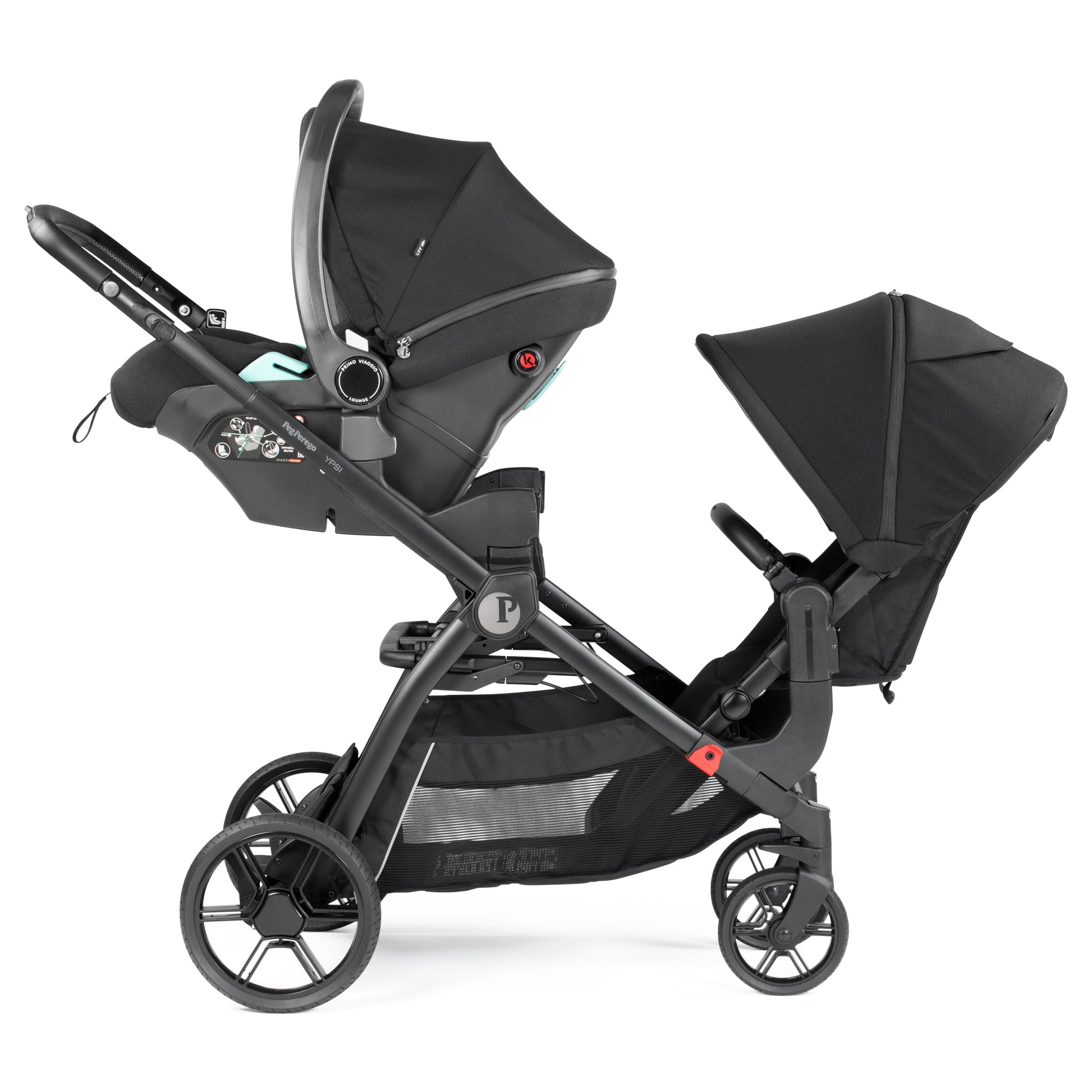Peg Perego YPSI Single-to-Double Stroller