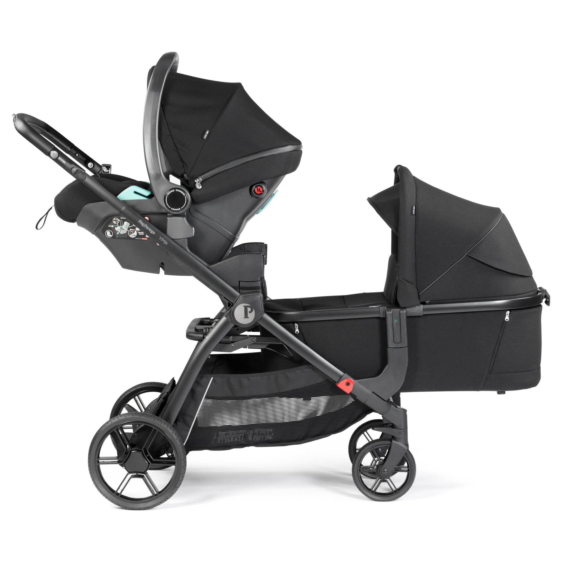Peg Perego YPSI Single-to-Double Stroller