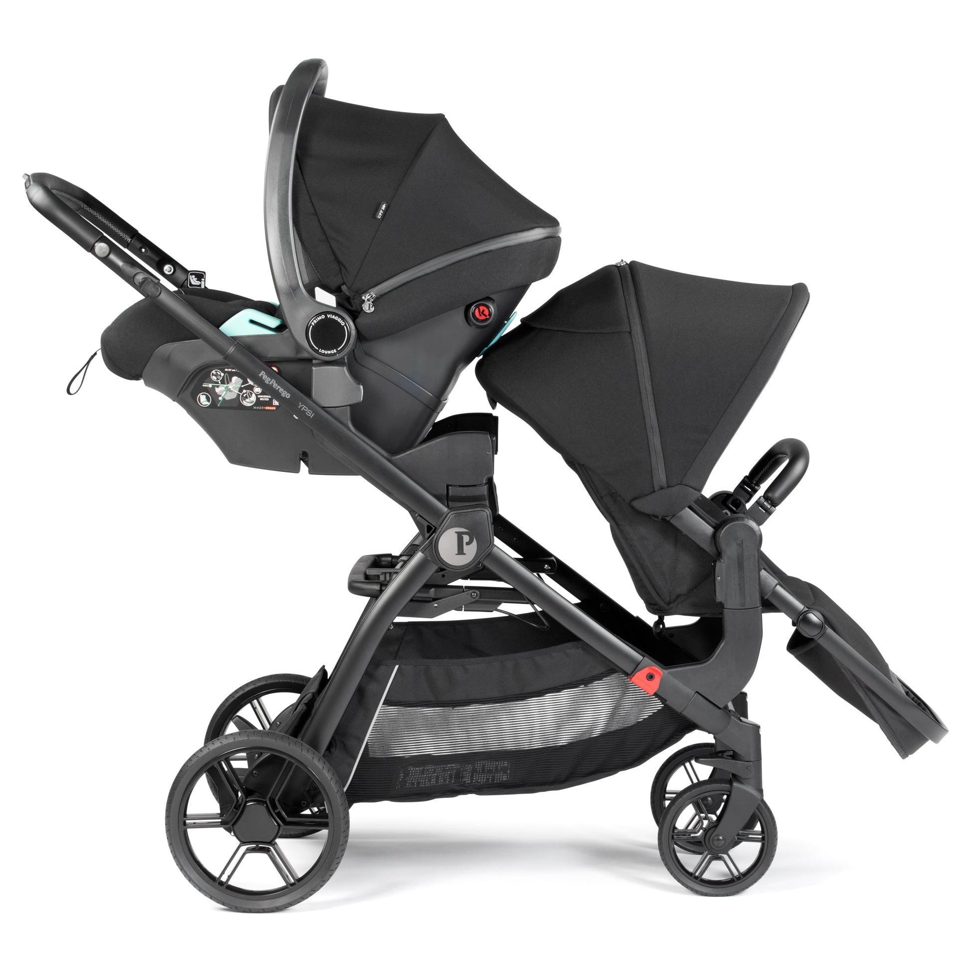 Peg Perego YPSI Single-to-Double Stroller