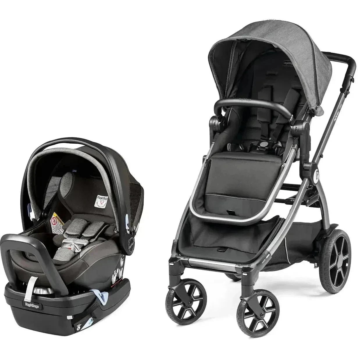 Peg Perego Stroller Accessories Atmosphere Peg Perego YPSI Stroller + Primo Viaggio Nido Car Seat Travel System