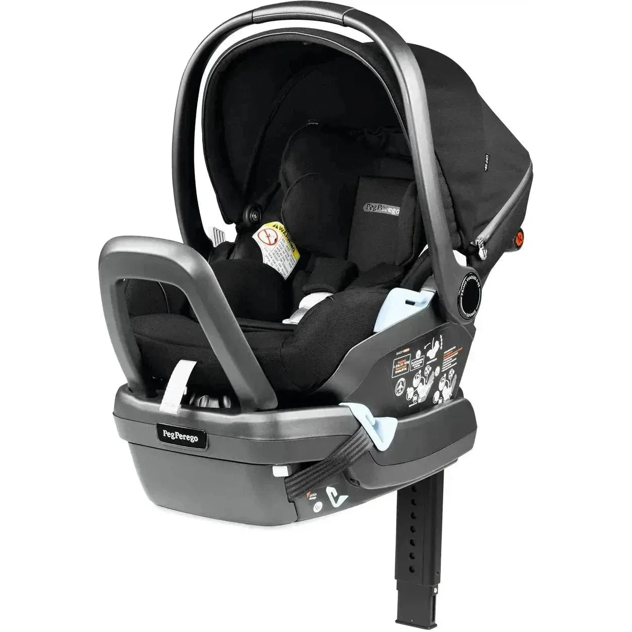 PEG Car Seats - Infant True Black PEG Primo Viaggio Lounge Infant Car Seat + Load Leg Base
