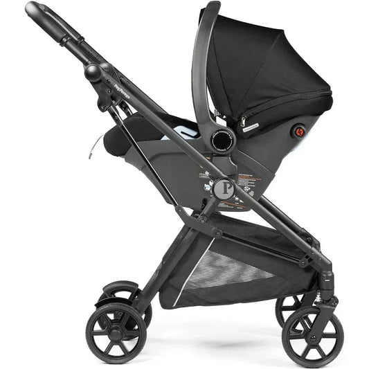 PEG Car Seats - Infant True Black PEG Primo Viaggio Lounge Infant Car Seat on Wheels