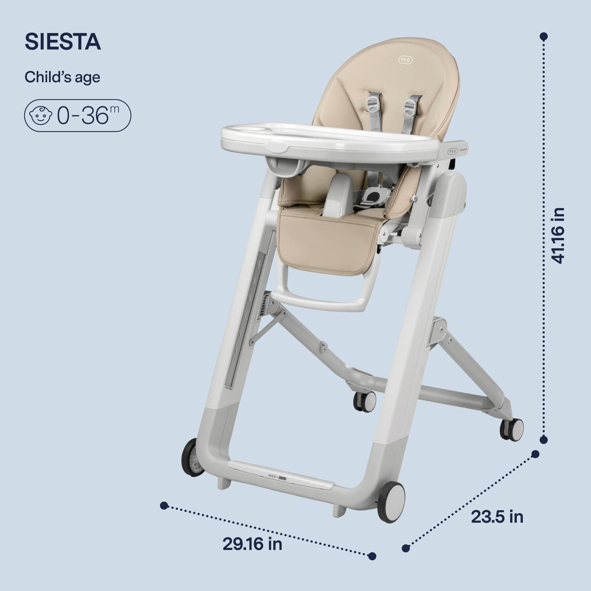 PEGPEG Siesta High ChairBabysupermarket