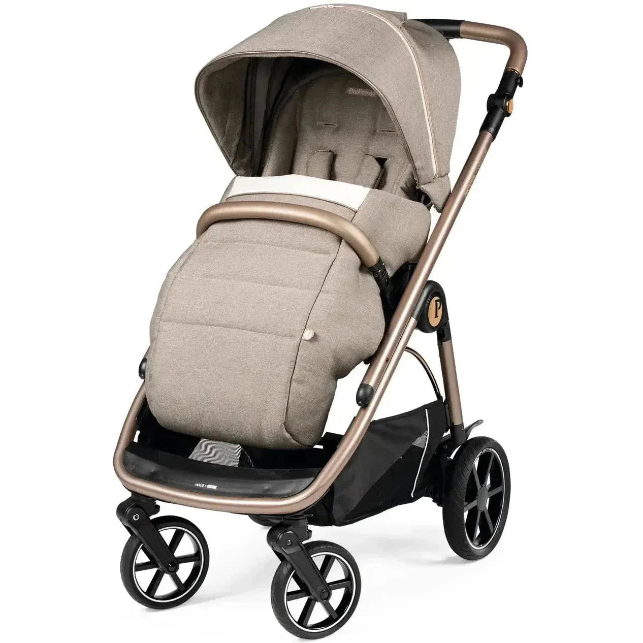 PEG Strollers - Single Mon Amour PEG Veloce All-Terrain Stroller with Foot Muff