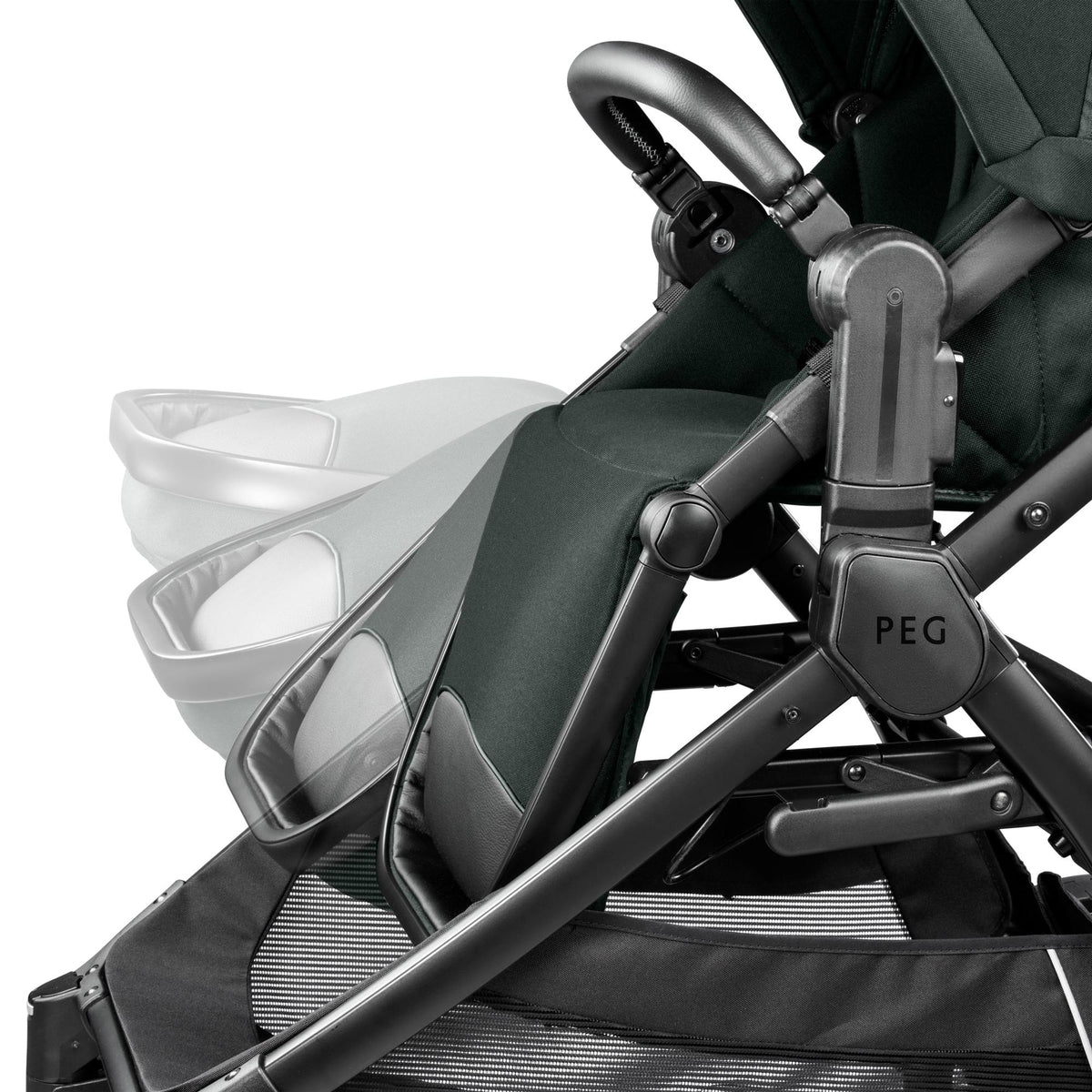 PEGPEG YPSI Stroller + Primo Viaggio Nido Car Seat Travel System | Specialty Store Exclusive!Babysupermarket