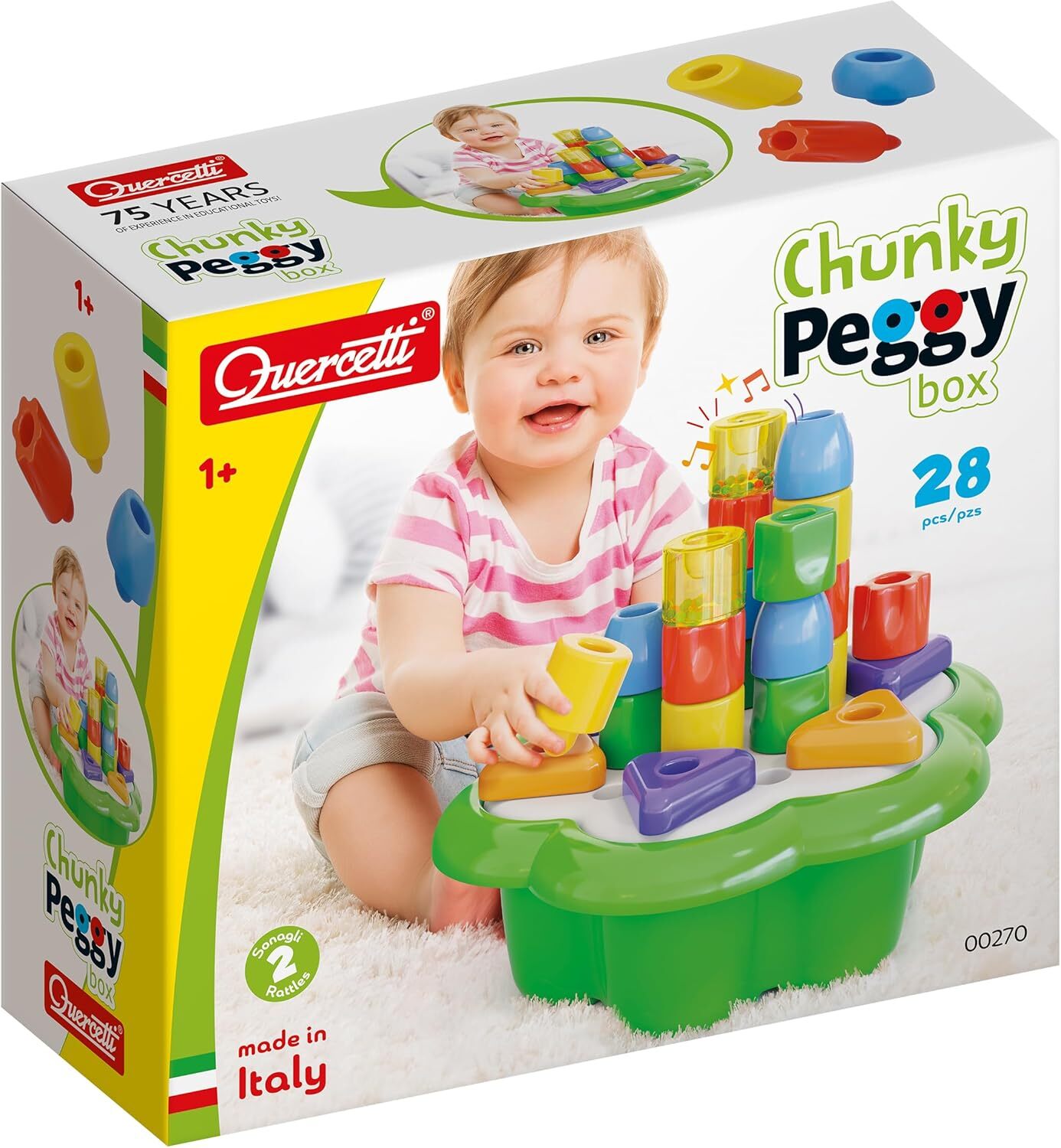 Quercetti Chunky Peggy Box