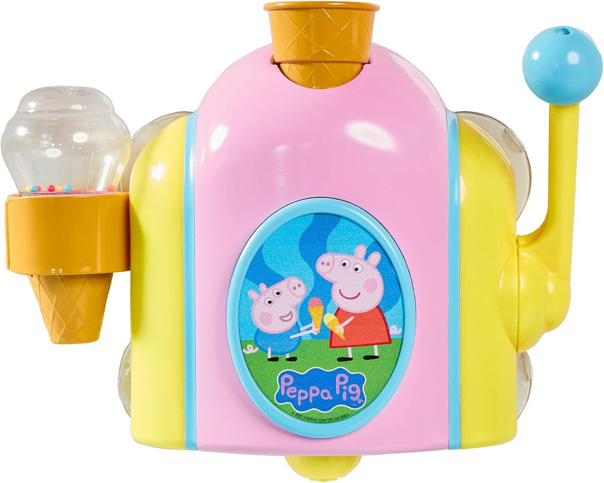 Tomy Peppa Pig Bubble Ice Cream Maker Bath Toy