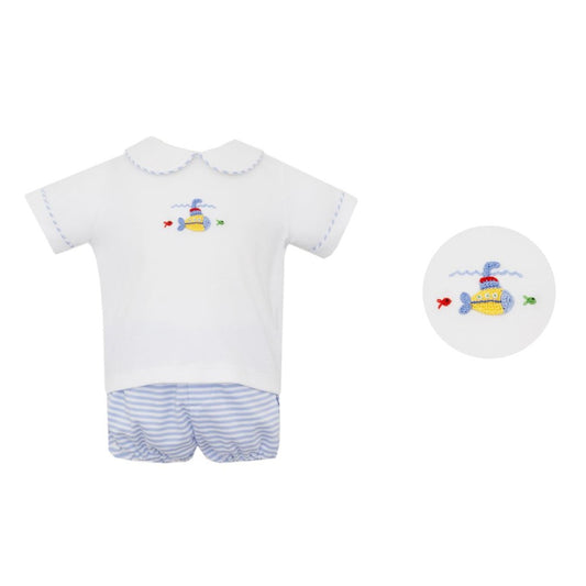 Petit Bebe Boys Submarine Short Set babysupermarket