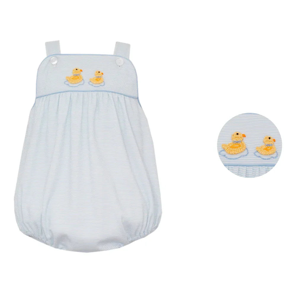 Petit Bebe Light Blue / 3 Mo Petit Bebe Duckling Boys Sun Bubble