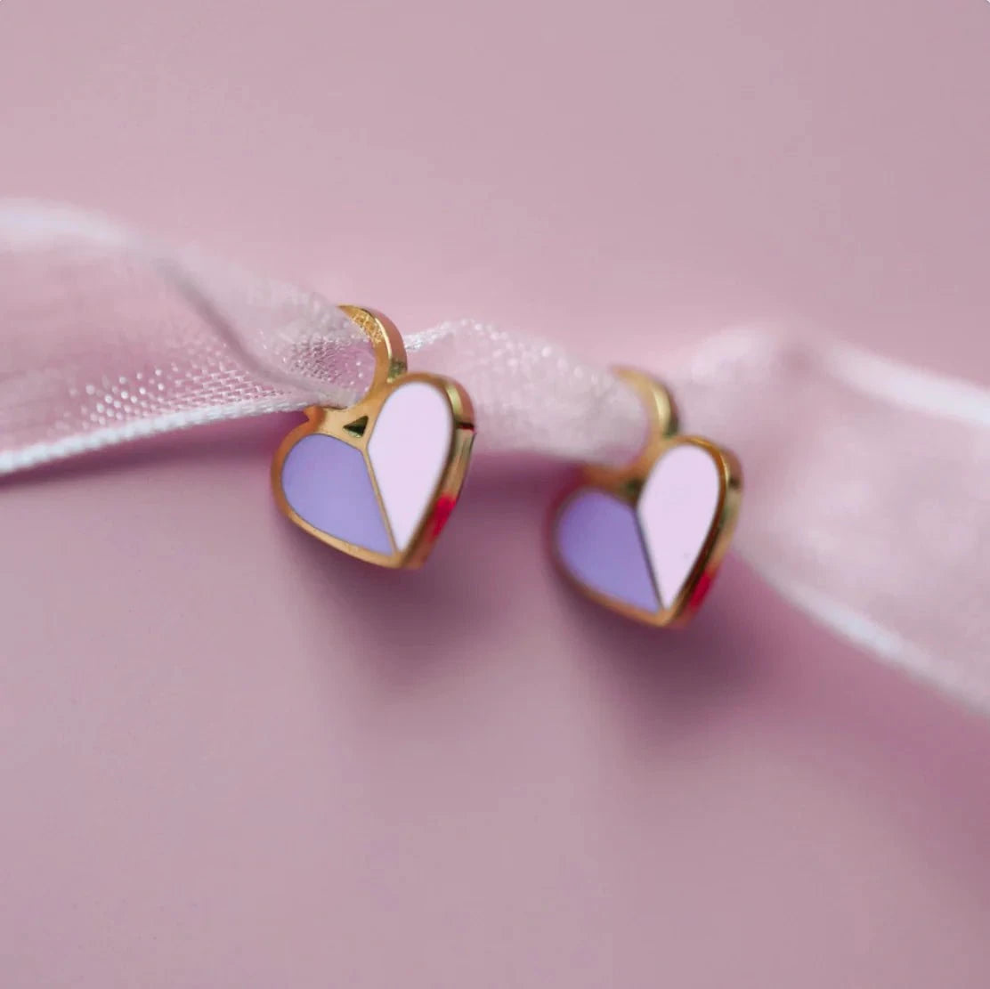 Pierced Co Pierced Girls Heart Duo Charms