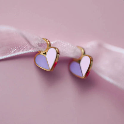 Pierced Co Pierced Girls Heart Duo Charms