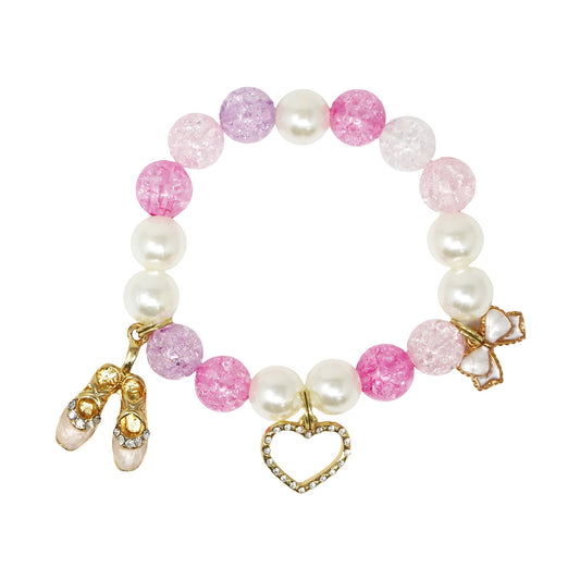 Pink PoppyPink Poppy Ballerina BraceletBabysupermarket