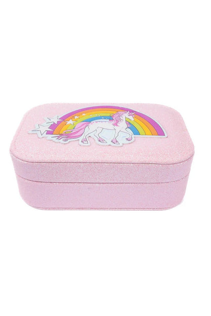 Great Pretenders Pretty Precious Unicorn Jewelry Box Glitter Pink