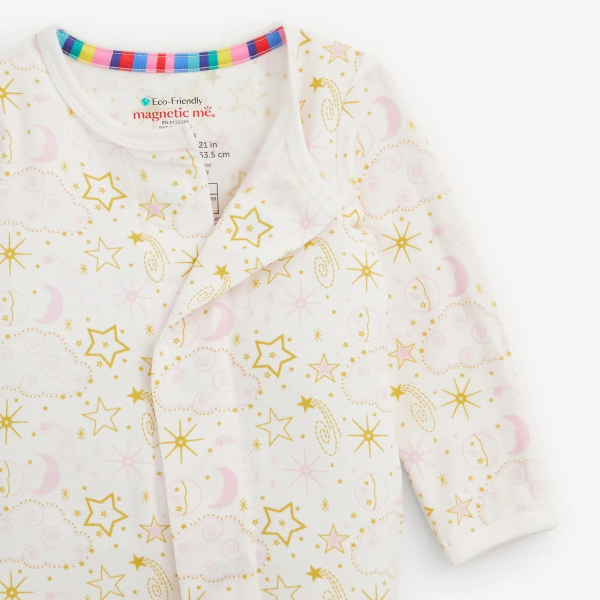 Magnetic Me Star Signs Pink Magnetic Modal Footie